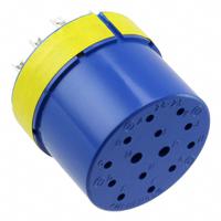 pt02a-14-15s Amphenol Socapex, PT, Copper Alloy 15 Way Panel Mount MIL Spec Circular Connector ReceptacleGreen, Socket