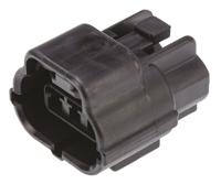 2822390-1 TE Connectivity, Econoseal J 070 Mk II+ Automotive Connector Plug Black 3 Way