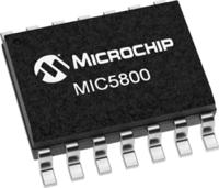 mic5800ym Microchip MIC5800YM Quad-Bit 4 Bit Latched Driver, Transparent D Type, Open Collector, 14-Pin SOIC