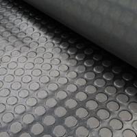 280-5454 RS PRO Black Anti-Slip Flooring NR/SBR Rubber Roll, Studded Finish 10m x 1.2m x 3mm