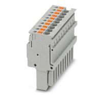 3212594 Phoenix Contact PP-H 1.5/S/10 Series Terminal Plug for Use with Din Rail, 17.5A