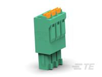 1-2350398-0 TE Connectivity Pluggable Terminal Block, 10-Contact, 3.5 mm Pitch, 1-Row