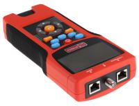 136-8577 RS PRO Cable Tester Cat 5e, Cat 6, Cat 6a, Coaxial, LAN, STP, UTP