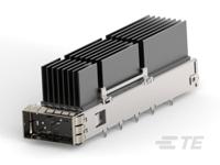 2342933-3 TE Connectivity QSFP Connector, Cage & Heatsink 1-Position,