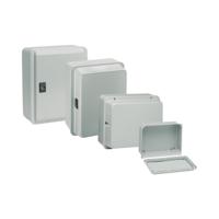 nsydbn88 Schneider Electric PanelSeT SDB Series Steel Wall Box, IP55, 85 mm x 85 mm x 49mm