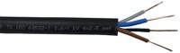 902-8307 RS PRO NYY-J 2.5 mm² 4 Core Power Cable, Black PVC, 50m