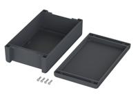 00166334 Bopla Bocube Alu Series Graphite Grey Aluminium General Purpose Enclosure, IP66, IP68, IP69, IK09, Graphite Grey Lid,