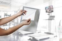 499323 Durable DURAFRAME® NOTE Silver A4 Smooth and rigid Information Frame, 323mm Height, 254mm Width