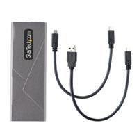 m2-usb-c-nvme-sata StarTech.com 0.86in M.2 SATA Hard Drive Enclosure, USB C
