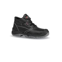 0ue10123-47 UPower Entry Unisex Black Stainless Steel Toe Capped Safety Shoes, UK 12, EU 47