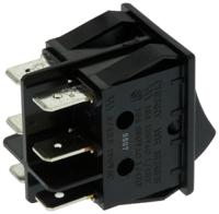 wrg32f7bbbkn ZF DPST, On-Off Rocker Switch Panel Mount