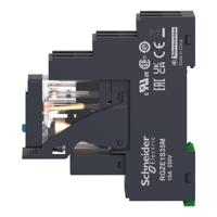 rxg22bdpv Schneider Electric Harmony Relay RXG Series Interface Relay, DIN Rail Mount, 24V dc Coil, DPDT, 5A Load