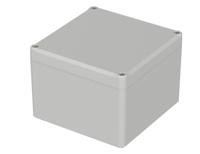 63227000 Bopla Euromas II Series Light Grey ABS General Purpose Enclosure, IP65, Light Grey Lid, 122 x 120 x 87mm