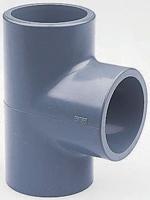 729201111 Georg Fischer Plastic Pipe Fitting, 90° Tee, 2in