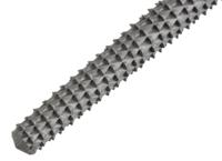 161-1501 RS PRO 250mm, Bastard, Rasp Cut, Round Engineers File With Soft-Grip Handle