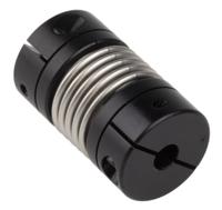 mbc19-6-5-a Ruland Bellows Coupling, 19mm Outside Diameter, 6mm Bore, 30.2mm Length Coupler