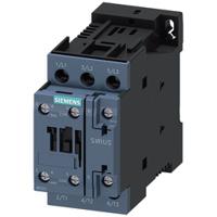 3rt2027-1bf40 Siemens SIRIUS 3RT2 Contactor, 110 V Coil, 3-Pole, 32 A, 15 kW, 1 NO + 1 NC, 690 V