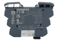 3rq3118-2am01 Siemens SIRIUS 3RQ3 Output Coupler with Plug-In Series Relay, Snap-On Rail Mount, 24V dc Coil