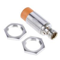igs207 ifm electronic Inductive Threaded Barrel Proximity Sensor, M18, 12 mm Detection, PNP NC, 10 → 36 V dc