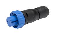 px041006s4550 Bulgin Circular Connector, 6 Contacts, Cable, Miniature Connector, Socket, Female, IP68, Buccaneer 400 Series
