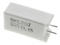 sqmw52r2j TE Connectivity 2.2Ω Wire Wound Resistor 5W ±5% SQMW52R2J