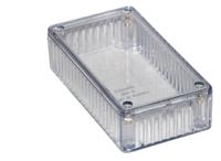1591btcl Hammond 1591T Series Clear Polycarbonate Enclosure, IP54, Clear Lid, 112 x 61 x 28mm