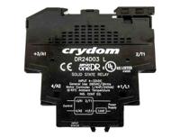 dr24d03 Sensata Crydom DR24D03 Series Solid State Interface Relay, 32 V dc Control, 3 A Load, DIN Rail Mount