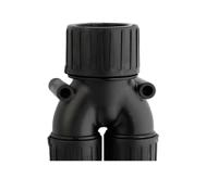 fpa16-13-13b Flexicon Reducer, Conduit Fitting, 16mm Nominal Size, 12mm, Nylon, Black