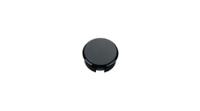 040-3025 Elma 14.5mm Black Potentiometer Knob Cap,