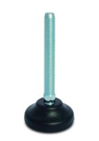 224-5795 RS PRO M16 65mm Dia. Polyamide Adjustable Foot, 1500kg Static Load Capacity 30° Tilt Angle