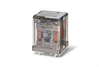 622282300300 Finder PCB Mount Power Relay, 230V ac Coil, 16A Switching Current, DPST