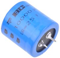 mal215836103e3 Vishay 10000μF Aluminium Electrolytic Capacitor 25V dc, Snap-In - MAL215836103E3