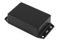1591xxmsflbk Hammond 1591 Series Black ABS Enclosure, IP54, Flanged, Black Lid, 86.24 x 57.04 x 24.25mm