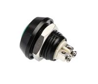 mmp0120agns Bulgin MMP0120 Series Push Button Switch, Momentary, Panel Mount, 12mm Cutout, SPST, 36V dc, IP67