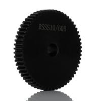 521-6373 RS PRO Steel 60 Teeth Spur Gear, 1 Module, 10mm Bore Diam, 60mm Pitch Diam, 35mm Hub Diam