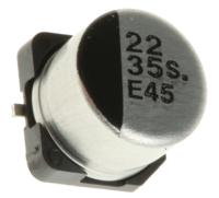 eee1va220sp Panasonic 22μF Aluminium Electrolytic Capacitor 35V dc, Surface Mount - EEE1VA220SP