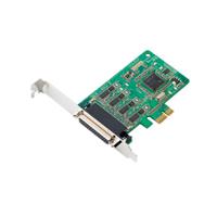 cp-114el-i-db9m MOXA 4 Port PCIe RS232, RS422, RS485 Serial Card