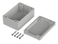 62215000-em-215 Bopla Euromas II Series Light Grey Polycarbonate Enclosure, IP65, Light Grey Lid, 120 x 80 x 57mm