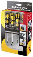 05018283001 Wera Phillips; Slotted Screwdriver Set, 6-Piece