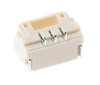 sm03b-ghs-tblfsn JST GH Series Right Angle Surface PCB Header, 3 Contact(s), 1.25 mm Pitch, 1 Row, Shrouded