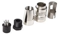 c091-31d006-1002 Amphenol Industrial, C 091 D 6 Pole M16 Din Socket, 5A, 300 V ac/dc, Screw On, Female, Cable Mount