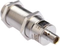 ki5085 ifm electronic Capacitive Threaded Barrel Proximity Sensor, M30, 8 mm Detection, PNP NO/NC, 10 → 36 V dc