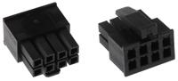 794617-8 TE Connectivity, Micro MATE-N-LOK Female Connector Housing, 3mm Pitch, 8 Way, 2 Row