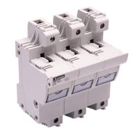 fb03a3p Lovato 100A Base Mount Fuse Holder for 22 x 58mm Fuse, 3P, 690V ac