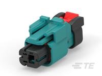 2355843-1 TE Connectivity, AMPSEAL 16 Connector Housing Socket 1 Way, Crimp Termination