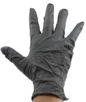 93250090 Ansell 93-250 Grey Powder-Free Nitrile Disposable Gloves, Size 8.5-9, Large, 100 per Pack