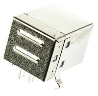 61400416121 Wurth Elektronik Right Angle, PCB Mount, Socket Type B USB Connector