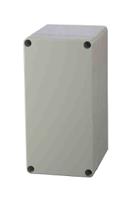pc-081610-enclosure Fibox Grey Polycarbonate Enclosure, IP66, IP67, Grey Lid, 160 x 80 x 95mm