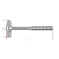 1377inox-230 BETA Ball-Pein Hammer with Stainless Steel Handle, 230g