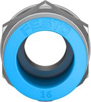 qs-g12-16 Festo QS Series Straight Threaded Adaptor, G 1/2 Male to Push In 16 mm, Threaded-to-Tube Connection Style, 186105